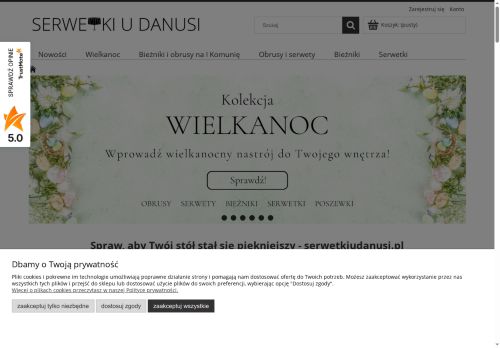 Serwetki u Danusi Adrianna Andrzejewska